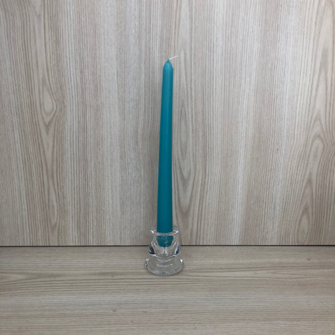 Taper Dinner Candle - Turquoise - The Pretty Prop Shop Parties