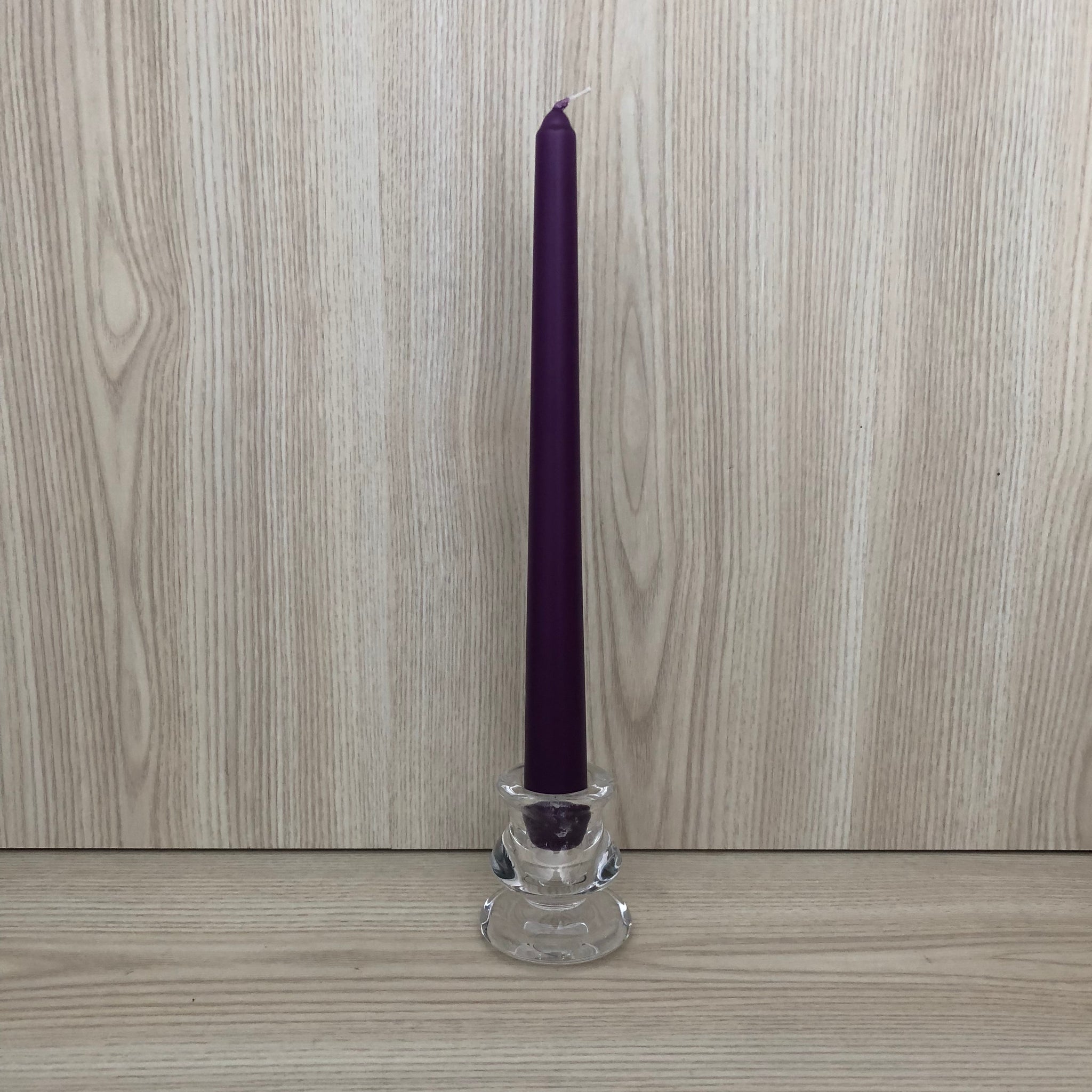 Taper Dinner Candle - Violet - The Pretty Prop Shop Parties, Auckland New Zealand