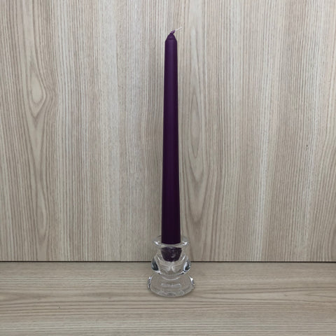 Taper Dinner Candle - Violet - The Pretty Prop Shop Parties, Auckland New Zealand