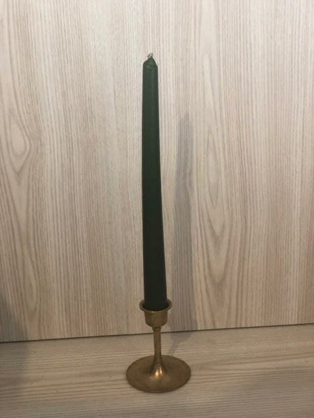 Taper Dinner Candle - Green - The Pretty Prop Shop Parties, Auckland New Zealand