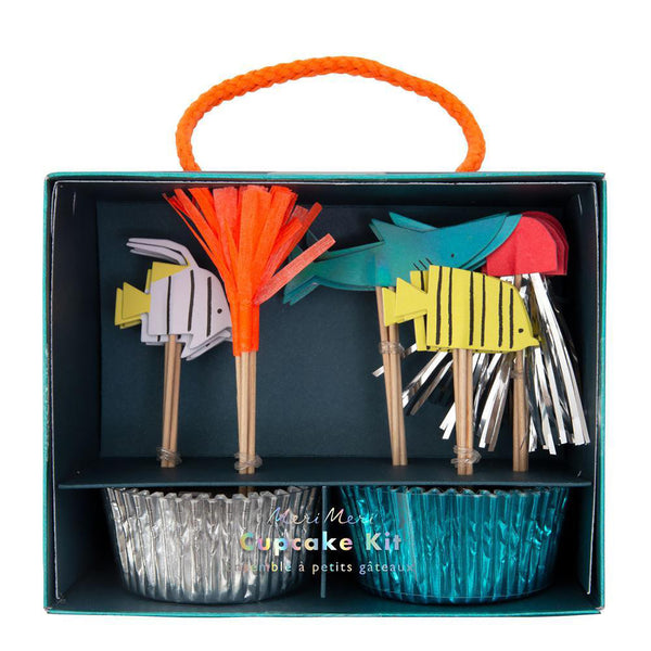Under The Sea Cupcake Kit - The Pretty Prop Shop Parties, Auckland New Zealand