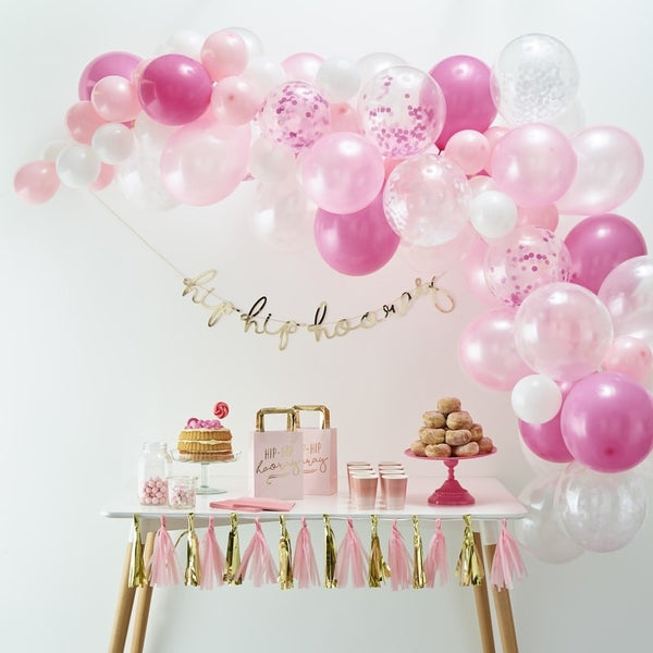 Balloon Arch Kit - Pink - The Pretty Prop Shop Parties, Auckland New Zealand