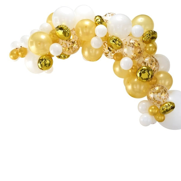 Balloon Arch Kit - Gold - The Pretty Prop Shop Parties, Auckland New Zealand