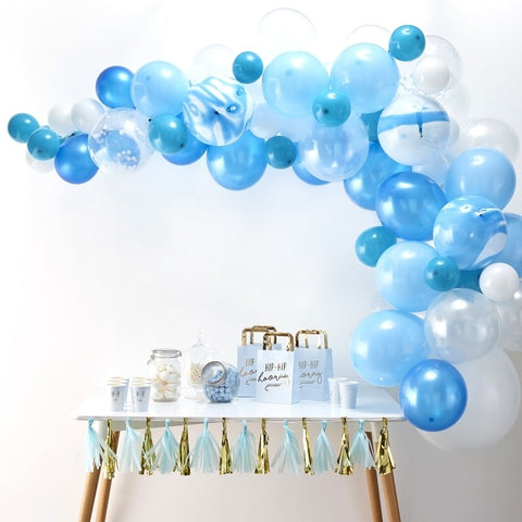 Balloon Arch Kit - Blue - The Pretty Prop Shop Parties, Auckland New Zealand