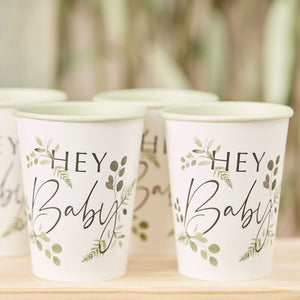 Hey Baby Cups - Botanical Baby - The Pretty Prop Shop Parties