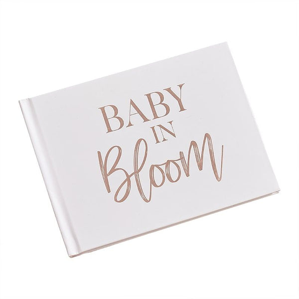 Baby Shower Guest Book - Baby in Bloom