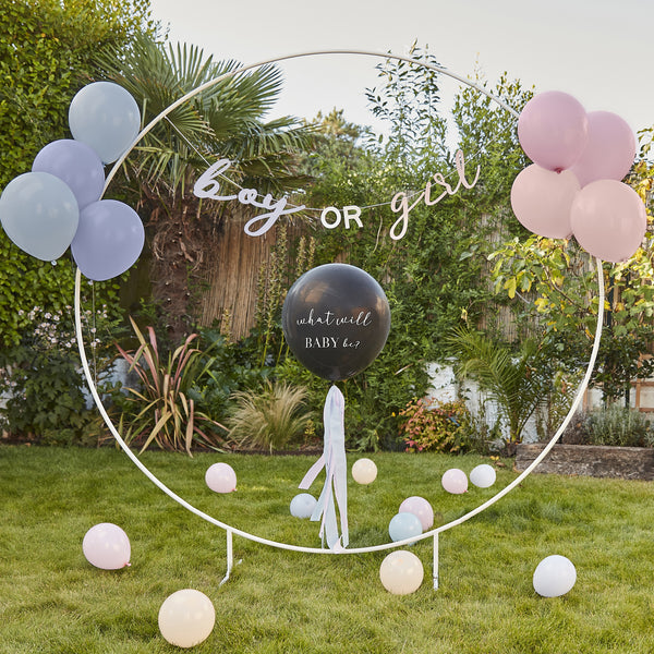 What Will Baby Be Gender Reveal Balloon Kit - The Pretty Prop Shop Parties