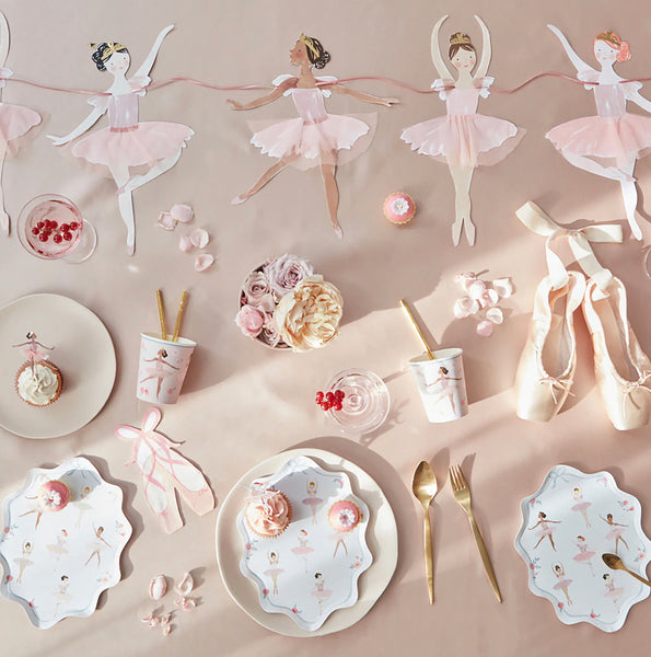 Ballerina Plates - The Pretty Prop Shop Parties