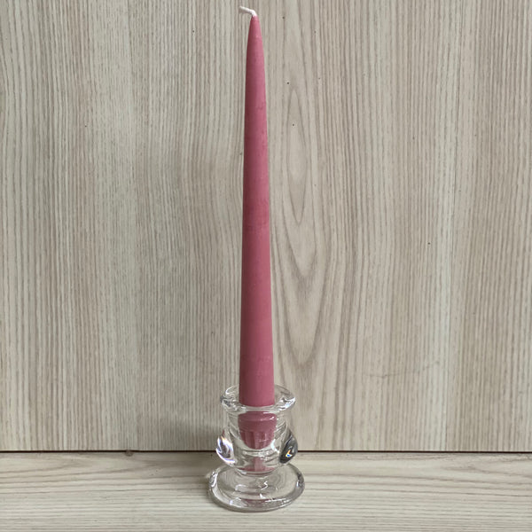 purchase dusky pink taper candle nz