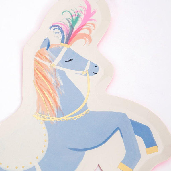 Circus Stallion Plates - The Pretty Prop Shop Parties