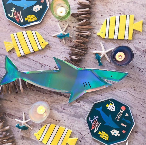 Under The Sea Fish Napkins - The Pretty Prop Shop Parties, Auckland New Zealand