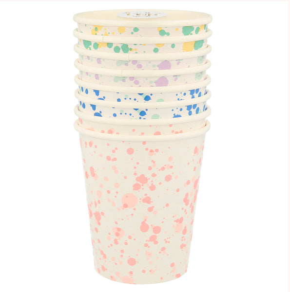 Speckled Party Cups