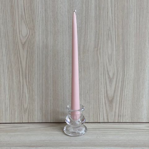 purchase pale pink taper candle nz