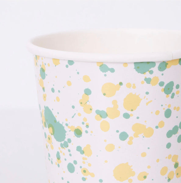 Speckled Party Cups - The Pretty Prop Shop Parties