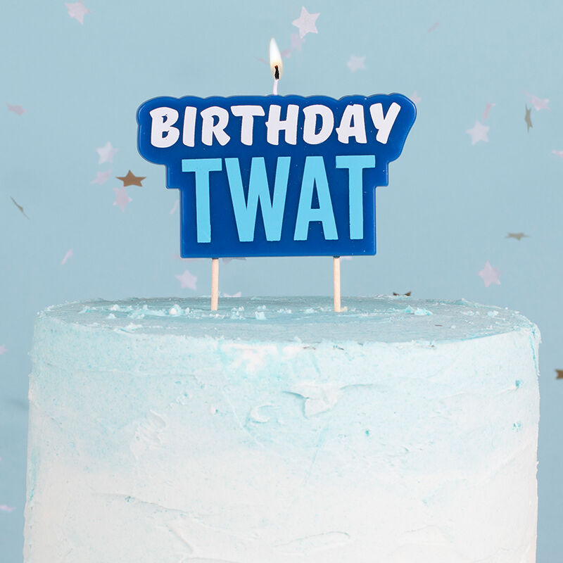 Birthday Twat Cake Candle - The Pretty Prop Shop Parties