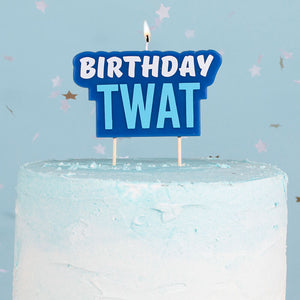 Birthday Twat Cake Candle