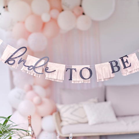 Bride To Be Hen Party Bunting with Tassel Garland - Future Mrs