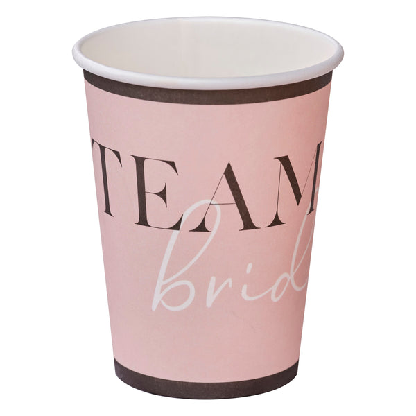 Team Bride Paper Cups - Future Mrs - The Pretty Prop Shop Parties